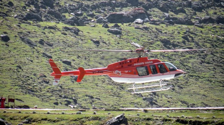 helicopter services for kedarnath pilgrims