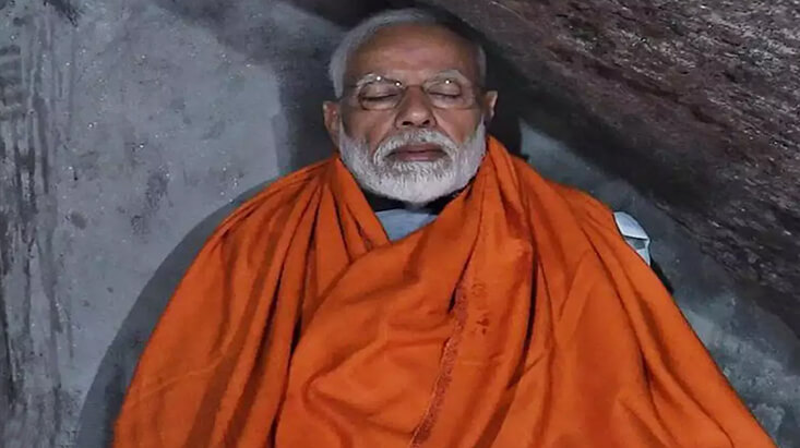 PM Modi Meditated Kedarnath Cave