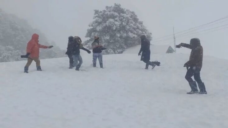 snowfall pithoragarh region