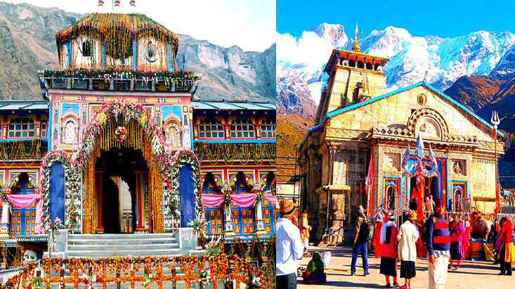 badrinath kedarnath tour package by helicopter from delhi