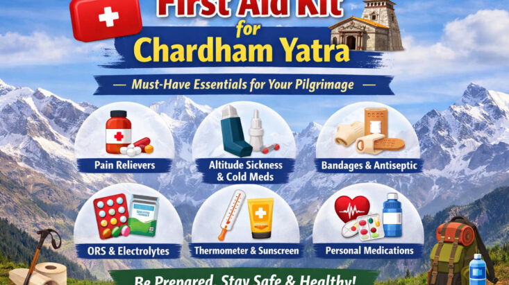 Essential First Aid for Chardham Yatra